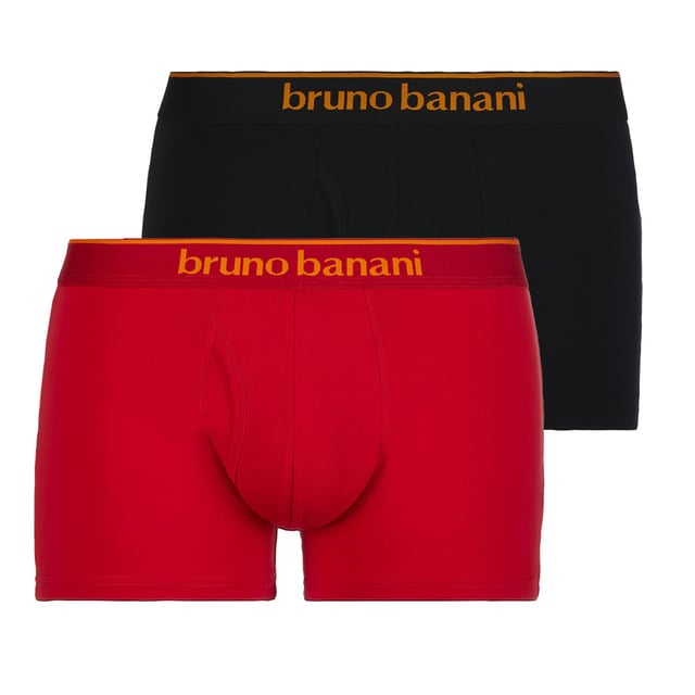 Herren Boxershorts Quick Access von der Marke Bruno Banani. Mit Eingriff, im praktischem 2er Pack.