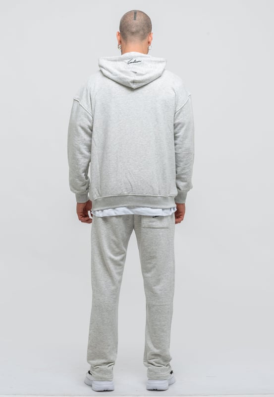 Tom Barron Heren trainingspak met geborduurde badge, oversized