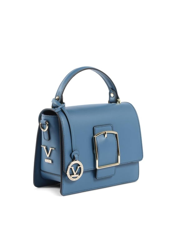 Erstaunlich Blaue Handtasche Leder Ebenbild