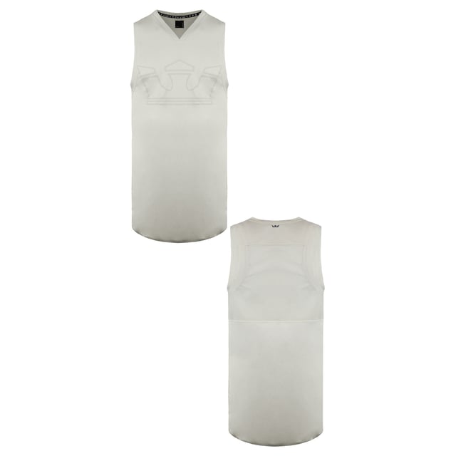 Supra V-Neck Sleeveless Off White Mens Graphic Logo Vest 192180 036