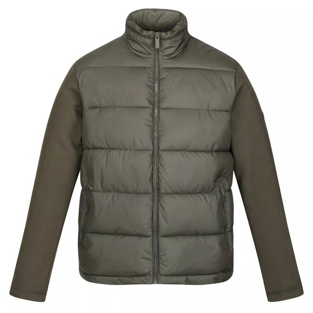 Regatta Mens Firmilien Lightweight Puffer Jacket Dark Khaki
