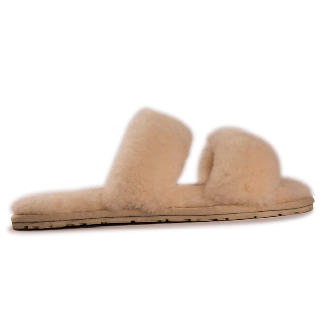 Aus Wooli Australia Women's Sheepskin Wool Ballart Sandals Easy to slide on fashion footwear
Soft premium genuine Australian Sheepskin wool upper
Full premium sheepskin insole
Twin strap style to be used in any weather
Soft Rubber outsole – highly durable and lightweight
The perfect accessory
100% brand new and high quality, comes in a branded box, suitable for gifting