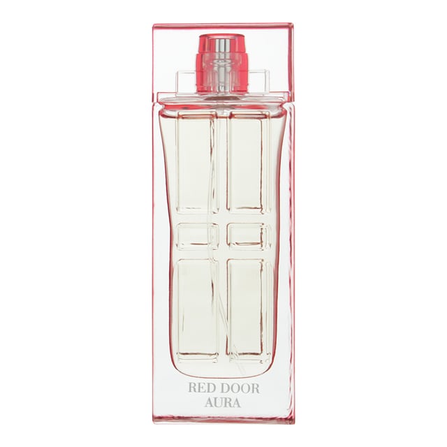 Red Door Aura is a Floral Woody Musk for women launched in 2012 by Elizabeth Arden. The fragrance was created by Master Perfumer Carlos Benaim, who also created the original "Red Door" fragrance, with the intention being to create a more modern version here The top notes in Red Door Aura are Raspberry, Orange Blossom and Bergamot, which sit on a heart of Jasmine and Rose. In the base of the fragrance are notes of Sandalwood, Amber and Musk. The fragrance is light, fresh, floral and mixes spice and sweetness well. This is best worn in warmer weather, where the notes are allowed to shine, specifically during the day time, and is ideal for the office.
