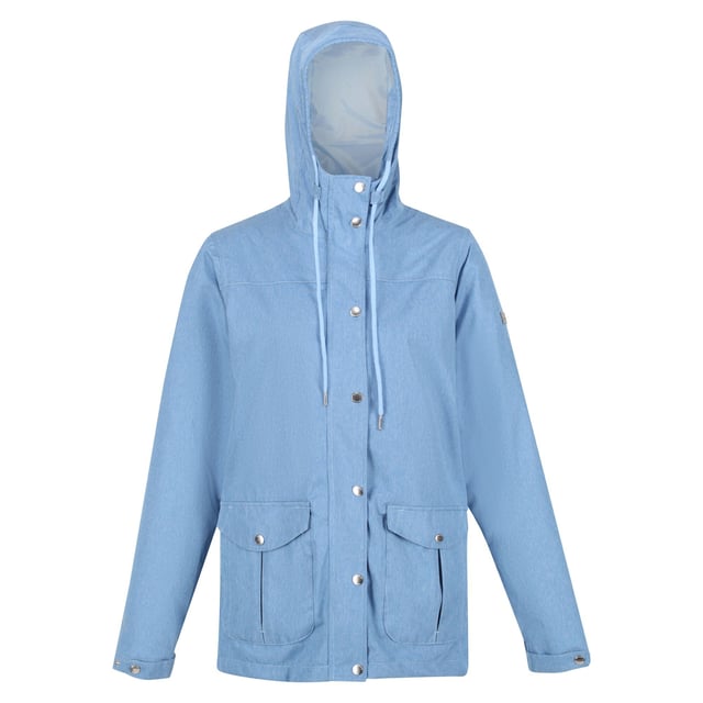 Regatta Womens/Ladies Bayarma Lightweight Waterproof Jacket (Chambray)