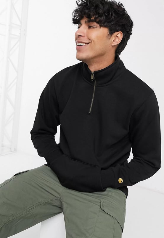 Carhartt chase discount neck zip sweat