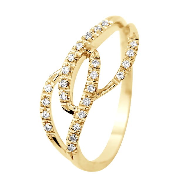 Anillo de diamantes 0.12 CTS - HSI de calidad (color H - Calidad SI1) - Joyas de oro amarillo 375 milésimas - Tamaño disponible de 48 a 62 - 2 años Garantía contra defectos de fabricación - Entregado en un caso con un certificado de autenticidad y garantía internacional - Todos nuestros nuestro Las joyas se hacen en Francia.