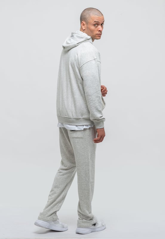 Tom Barron Heren trainingspak met geborduurde badge, oversized