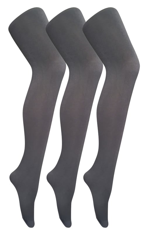 3 Pair Multipack Womens Coloured Opaque 80 Denier Tights Sock Snob