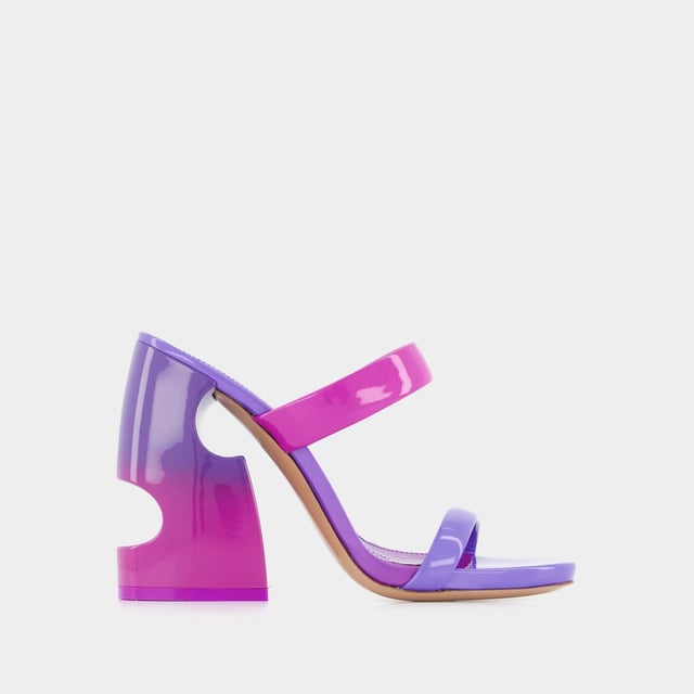 サンダル・ミュール Bulky Slides - Off White - Fucsia/Morado - Charol Bulky Slides - Off White - Fucsia/Morado - Charol