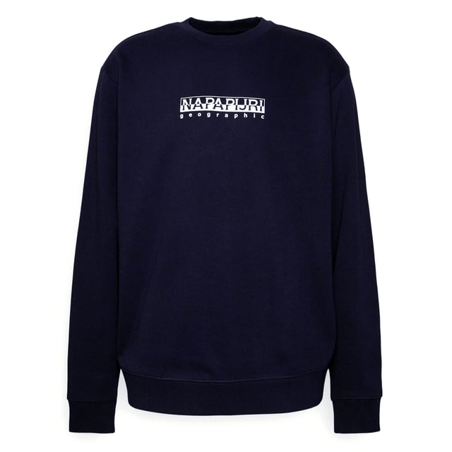 Jersey de hombre de la marca Napapijri. Los jerseys de Napapijri están hechos de algodón y tienen un corte regular. El suave algodón proporciona una gran comodidad.  Marca: NapapijriNombre del modelo: B-Box SweaterCategoría: jersey de hombreMateriales: algodónColor: azul.