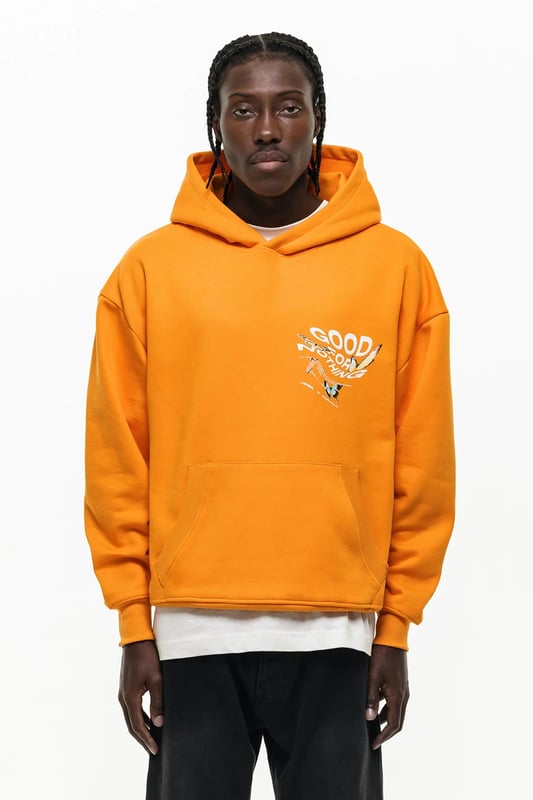 Good for nothing yellow hoodie top
