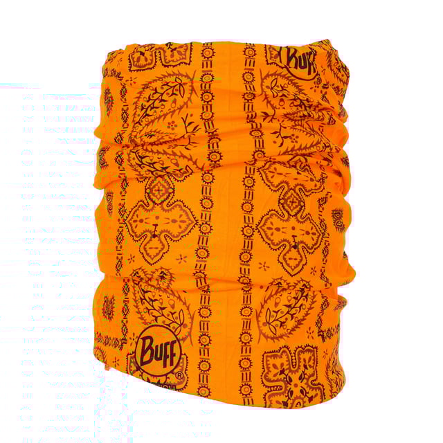 Cuello Tubular de Entretiempo Buff.
El tubular multifuncional BUFF reinventado: materiales reciclados, protección solar, ultra elástico, sin costuras.
Tecnología Ultra-Stretch: Ajuste elástico en 4 direcciones.
Espíritu eco, diseño BUFF y tecnología avanzada para deporte o el día a día.
 Medidas: 24 x 52 cm
 Composición: 95% Poliéster, 5% Elastano
 Cuidados:
Lavar a máquina máx 30º
-No planchar
-No usar lejía
-No lavar en seco
