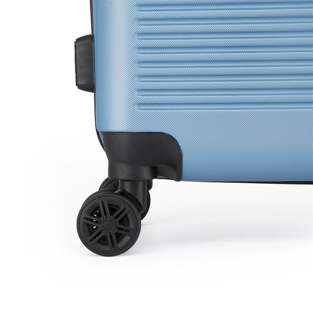 Upgrade your travel gear with our Hardshell Cabin Suitcase Set, designed to combine durability, style, and functionality. Whether for business trips or holiday adventures, this lightweight luggage set provides superior performance with a sleek and modern look.

Features:
Sturdy ABS Construction: Lightweight yet durable, offering excellent protection for your belongings.
8 Smooth Dual Wheels: Effortless 360° maneuverability for stress-free travel through airports and busy streets.
Secure Combination Lock: Built-in 3-digit lock for enhanced safety and peace of mind.
Telescopic Handle: Ergonomically designed for comfortable handling.
Fully Lined Interior: Equipped with elasticated tie-down straps, a zippered divider, and a mesh pocket to keep your items organized.
- Sizes and Specifications:
Cabin:
Dimensions: 36 x 22 x 56 cm
Weight: 2.40 kg
Capacity: 40L
Medium:
Dimensions: 42 x 25 x 66 cm
Weight: 3.40 kg
Capacity: 61L
Large:
Dimensions: 48 x 28 x 75 cm
Weight: 4.20 kg
Capacity: 90L
The timeless design ensures elegance while making your luggage easy to spot. Whether traveling light with the cabin size or packing for a long trip with the medium and large, this set is tailored to suit all your travel needs.

Note: This product is a Set of 3 Sizes (Small (Cabin), Medium, & Large).