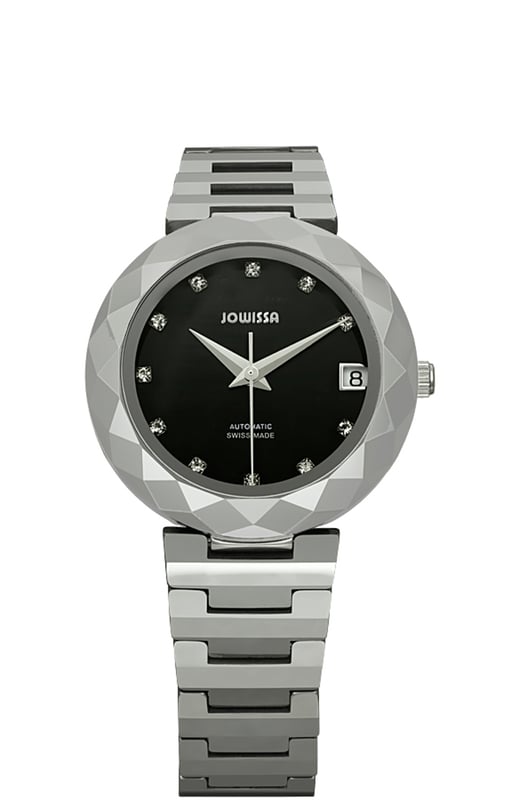 Jowissa: Womens Soletta Black Swiss Automatic Watch