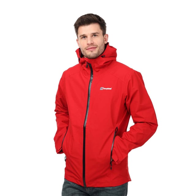 Men s Berghaus Ridgemaster Shell Jacket in Red