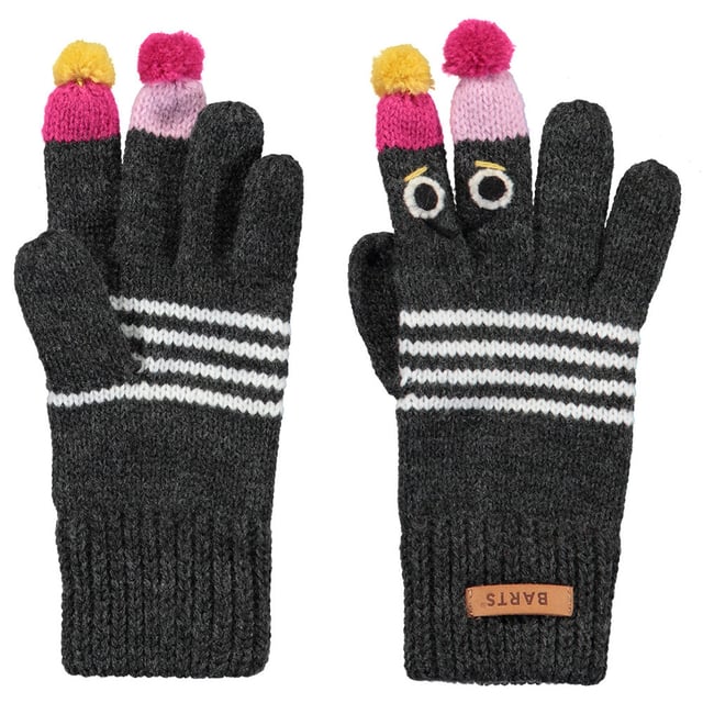 Meet our fine knit puppet gloves! Dealing with winter cold has never been more fun. With these on, things will always go down smooth.