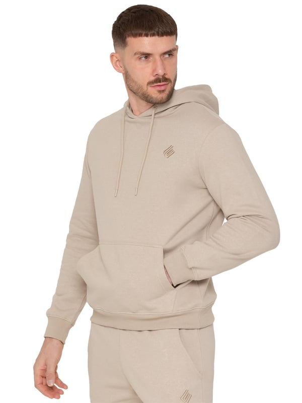 Refresh your casual wardrobe with this stylish men's hoodie. Made from a soft and comfortable blend of cotton and polyester, this regular-fit hoodie is designed with ribbed cuffs and hem, a drawstring hood, and kangaroo pockets for added convenience. The embroidered Enzo logo on the front adds a fashionable finishing touch, making it a must-have piece for effortless style.