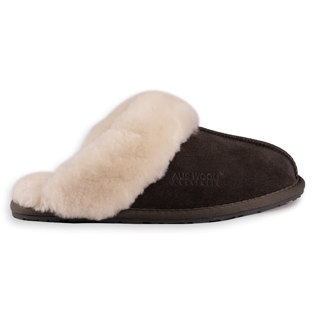 Aus Wooli Australia Unisex Sheepskin Wool Shelley Slippers