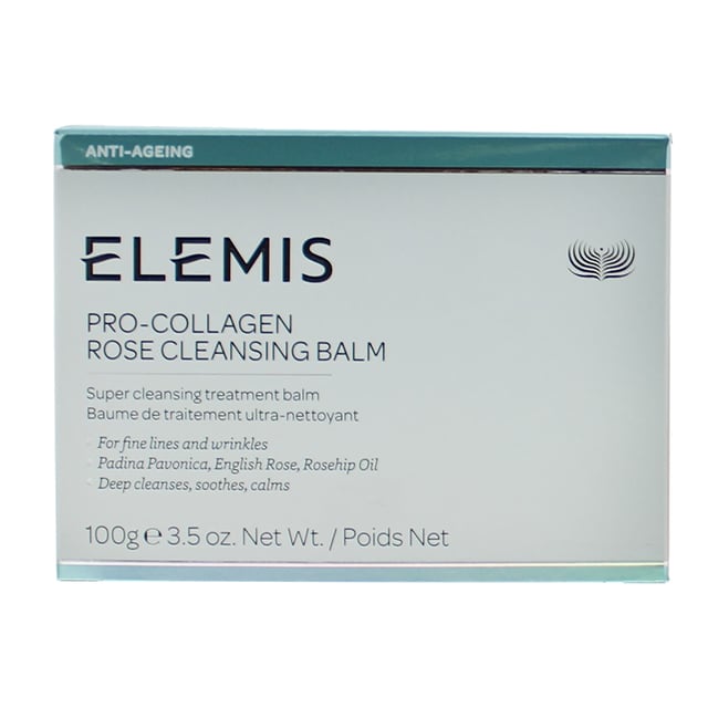 The Elemis Pro-Collagen Cleansing Balm has been formulated to deeply cleanse, soften and nourish the skin. The balm, which melts away make up and removes pollutants and impurities, leaves skin soft and glowing. The mineral oil-free formula infuses Rose and Mimosa waxes with Elderberry, Starflower and Optimega Oils, whilst also containing 9 essential oils, including Lavender, Chamomile.