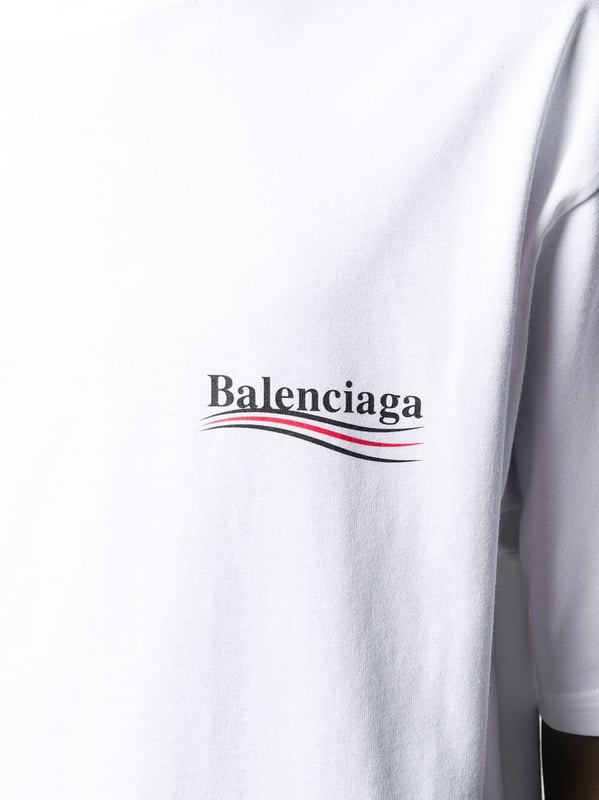 Balenciaga plain white t shirt discount
