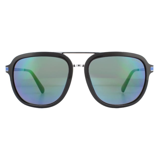 Guess sunglasses blue mirror top