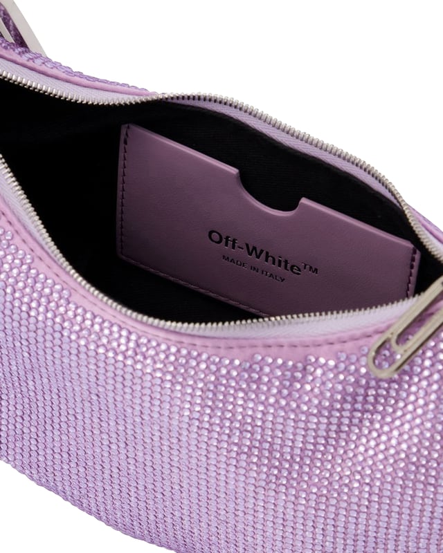 Off white pink binder clip bag discount