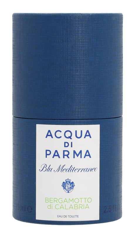 Blu Mediterraneo Bergamotto Di Calabria by Acqua di Parma is a woody aromatic fragrance for women and men. Top notes are bergamot and citron. Middle notes are ginger cedar and flowers. Base notes are vetiver benzoin and musk. Blu Mediterraneo Bergamotto Di Calabria was launched in 2010.