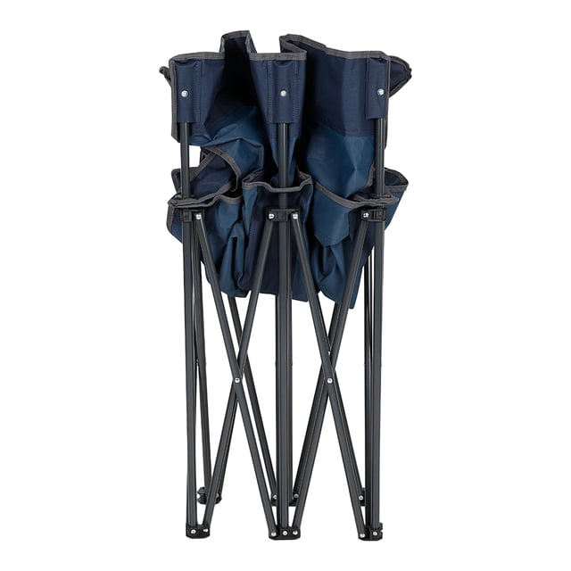 Weight Capacity: 200kg. Contents: 1 Storage Bag. Bottle Holder, Double Seat, Padded Back, Padded Shoulders, Steel Frame. Durable. Design: Logo. Sustainability: Made from Recycled Materials. Filling: Polyester.