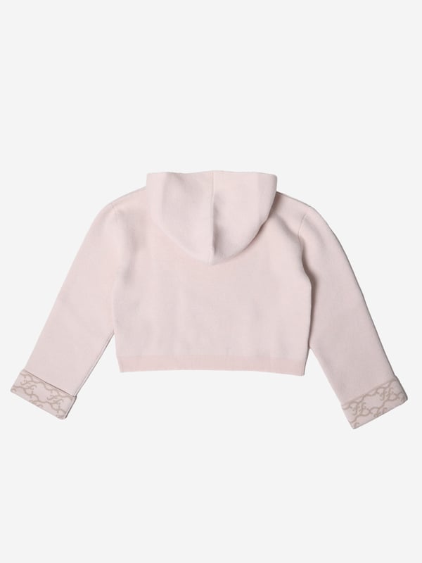 Pink fendi hoodie hot sale