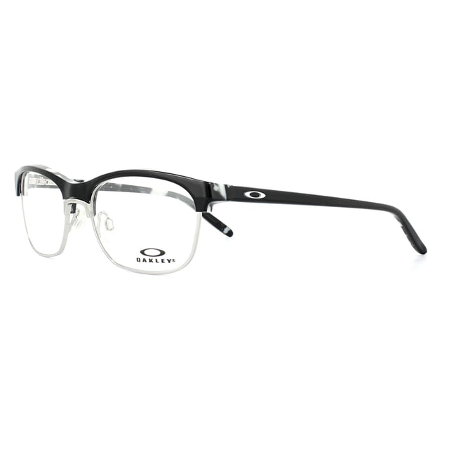 Oakley ponder ox1134-03 glasses have a black frame and are made of metal and plastic. They have a round shape and are designed for women.