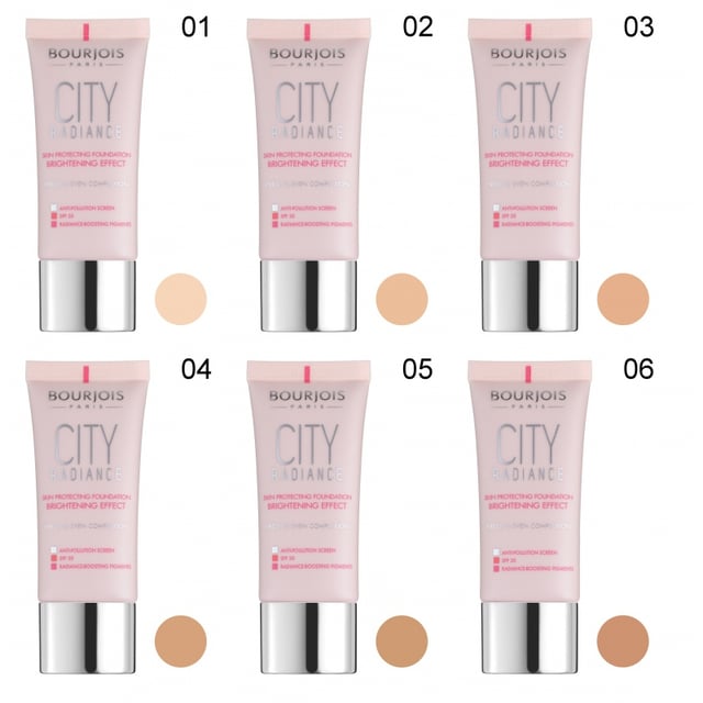 Its anti-dullness, formula with radiance-boosting pigments evens out complexion for a natural, fresh-looking, radiant complexion.'Its anti-pollution screen prevents the adherence of carbon particles and lets skin breathe. Contains SPF 30 UV screen to protect skin from UVA & UVB, all year round. 24hr hydration for all day comfort. Non comedogenic. Dermatologically tested. 30ml. This listing is for 2 foundations.