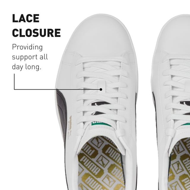 PRODUCT STORY Look as cool as your favourite court stars in these classic casual sneakers. DETAILS: Full suede upper. Rubber cupsole. PUMA branding details on quarter, tongue, and heel. Signature PUMA design elements.