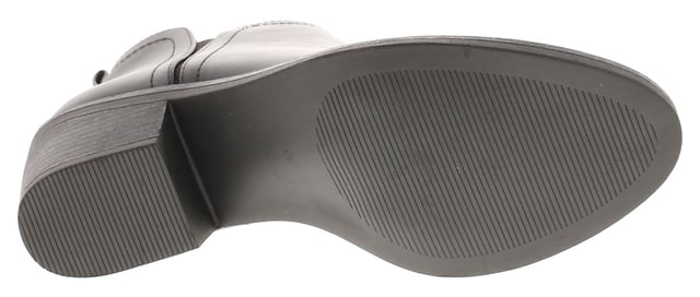 Botas york Rocket Dog negras para mujer, confeccionadas en sintético y suela sintética. Características: altura del tacón 5 cm, plantilla acolchada, lengüeta en el talón, refuerzo elástico y tacón cuadrado.