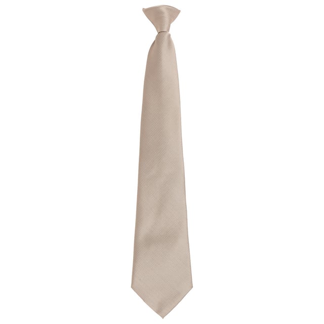 100% Polyester. Lengte: 18in. 4-in Blad. Ontwerp: Eenvoudig. Duurzaamheid: Amfori, BSCI, REACH. Bevestiging: Stalen clip.