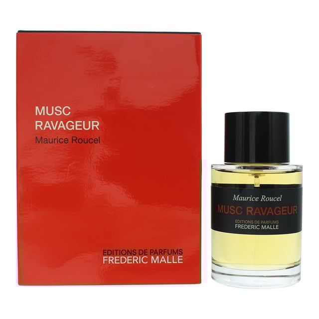 Musc Ravageur is an Amber fragrance for both men and women, which was created by Maurice Roucel and launched in 2000 by Frederic Malle. The fragrance contains top notes of Lavender, Tangerine and Bergamot; with middle notes of Cinnamon and Cloves and base notes notes of Musk, Vanilla, Tonka Bean, Amber, Sandalwood, Guaiac Wood and Cedar. The scent is cosy, warming and ideal for the cooler weather of Fall and Winter.
