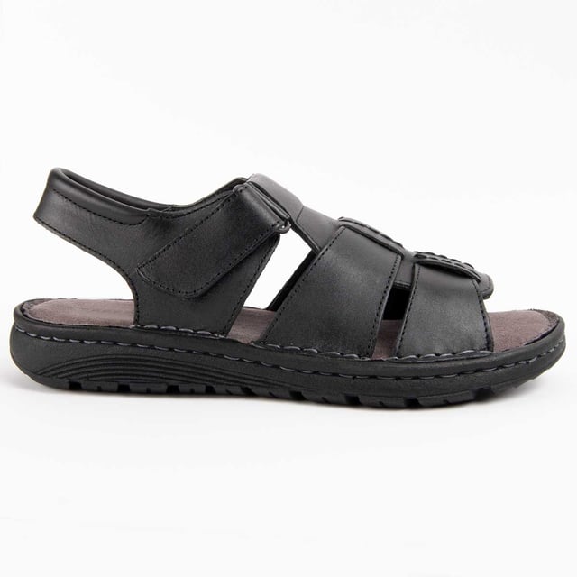 Garantía Purapiel, 10 años de garantía. Sandalia casual para hombre. Hecha en piel natural. Calce cómodo. Fabricado por otras marcas para nuestra marca.