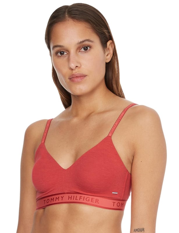 Red tommy hilfiger bralette hotsell