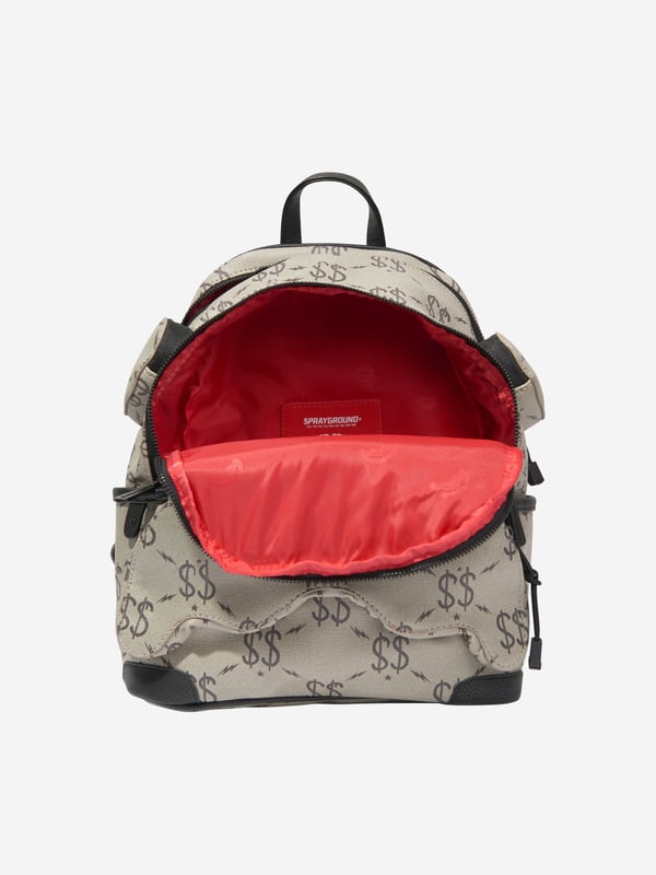 Introducing the Kids Double Money Savage Backpack in Grey, an essential addition to your unisex collection! This backpack encapsulates elegance and practicality, perfect for casual occasions. Here are the key features that make it exceptional: Stylish Design: The chic grey hue combined with the unique double money print makes this backpack a trendy and captivating piece. Superb Quality: Crafted from premium materials, this backpack guarantees durability and comfort for all your kiddo's daily adventures. Upgrade your Unisex collection! with this Kids Double Money Savage Backpack in Grey from Sprayground. Purchase now and let your child make a bold style statement!