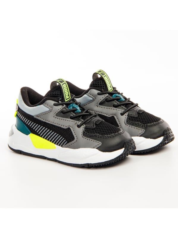 Basket Puma RS-Z core ac inf Jungen Schwarz Synthetik. Authentischer Sneaker der Marke Puma - Streetwear/Sportswear-Design von Puma - Puma für modische Jungen, perfekt für den Alltag - Schwarze Puma-Schuhe lassen sich hervorragend mit dem Rest Ihrer Garderobe kombinieren - angenehmes Synthetikmaterial - klassische Schnürsenkel - RS-Z core ac inf - Synthetik