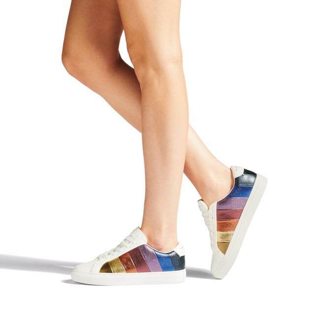 Kurt geiger best sale lane rainbow trainers