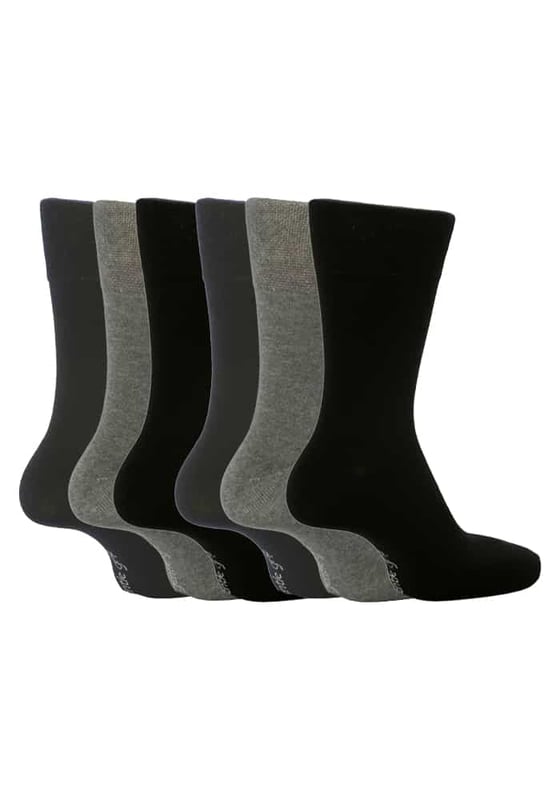 With a specially designed HoneyComb Top, Sockshop soft Gentle Grip® Socks are made more comfortable for all wearers, but particularly if you struggle with circulatory problems or swollen legs, ankles and feet. This collection of designs look as good as they feel too, made from soft, comfortable cotton rich yarn. Help to keep your feet odour free with flat seamed toes for extra wearability All SockShop Gentle Grip® Socks are constructed to care for your legs, comfortably moulding to their natural contours without leaving any of those ugly, irritating and itchy constriction rings. These really are the socks going forward for anyone who dislikes those tight tops. Gentle grip tops that do not fall down with wear and are ideal for diabetics too.!
