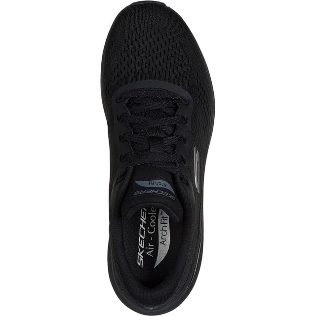Arch Fit 2.0 - Oberliga-Trainer Der Skechers Arch Fit 2.0 - Big League bietet ganztägigen Komfort und Unterstützung. Dieser vegane Schnürschuh hat ein Obermaterial aus Mesh mit einer herausnehmbaren Arch Fit-Einlegesohle und einer gepolsterten Zwischensohle.