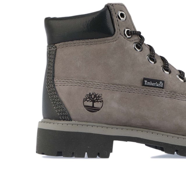 Childrens grey timberland boots on sale