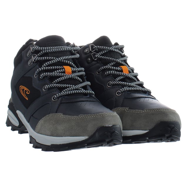 O'Neill Stratton Mid Lace-Up Boots de cuero de cuero de gamuza azul 90223029_29Y