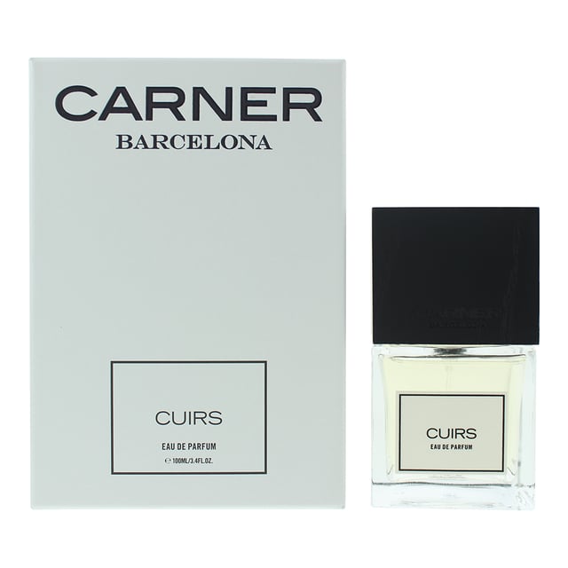 Cuirs by Carner Barcelona is a luxurious Leather fragrance for women and men, launched in 2011 and crafted by Sonia Constant. This scent opens with the warm, spicy allure of Saffron and Caraway, setting a bold tone. The heart features a complex blend of Sandalwood, Guaiac Wood, Patchouli, Virginia Cedar, and a touch of Violet, adding depth and texture. In the base, the opulence of Agarwood (Oud), Leather, and Tonka Bean is enriched by the warmth of French Labdanum, Amber, and Musk, while Cypriol Oil and Amyris lend an earthy, resinous finish. This scent is a statement of elegance, power, and timeless sophistication.