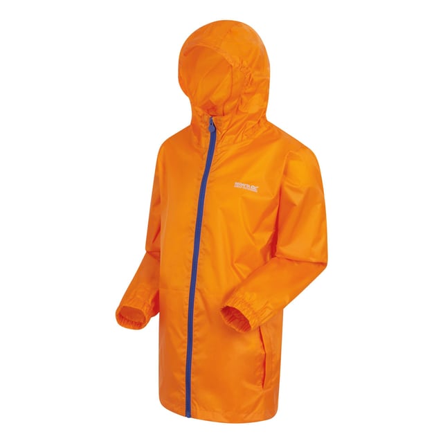 100% polyamide. Lightweight, waterproof jacket that packs down small, ideal for walking, hiking, camping, festivals and school trips. The seam sealed ISOLITE 5,000 polyamide fabric with a DWR (Durable Water Repellent) finish sheds moisture and breathes. With two handy pockets and a small stuff sack. Regatta Kids Sizing (chest approx): 2 Years (53-55cm), 3-4 Years (55-57cm), 5-6 Years (59-61cm), 7-8 Years (63-67cm), 9-10 Years (69-73cm), 11-12 Years (75-79cm), 32" (79-83cm), 34" (83-85cm).
