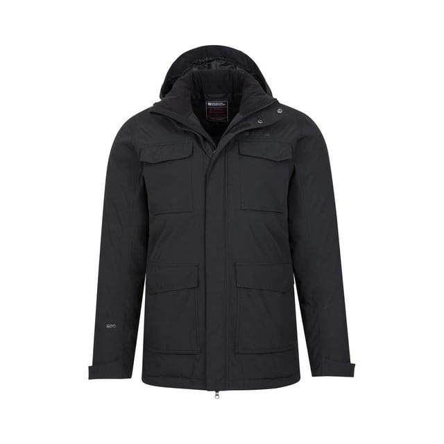 Mountain Warehouse Mens Concord Extreme Down Long Length Jacket