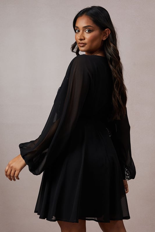 knee length dresses for ladies MIKUTA