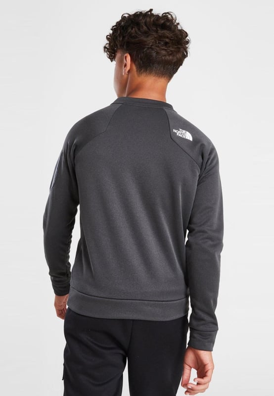 The north face woven panel mittelegi crew sweatshirt on sale