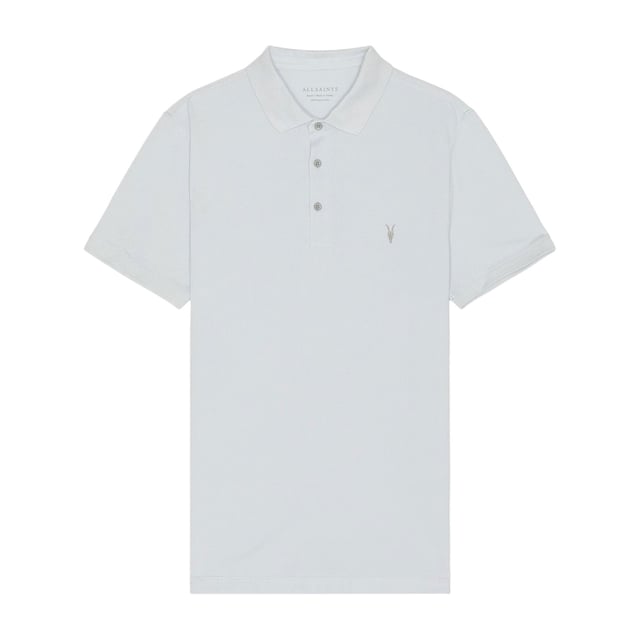 All Saints Men’s Pique SS Polo Shirts
Style Name: Reform
Style Code: M075PB
100% Cotton
Made In India
Slim Fit
3 Button Placket
Ramskull Logo to the Chest
Knitted Rib Collar And Cuffs
Short Sleeve
Casual Wear, Comfort Fabrics
Soft And Breathable
Machine Washable